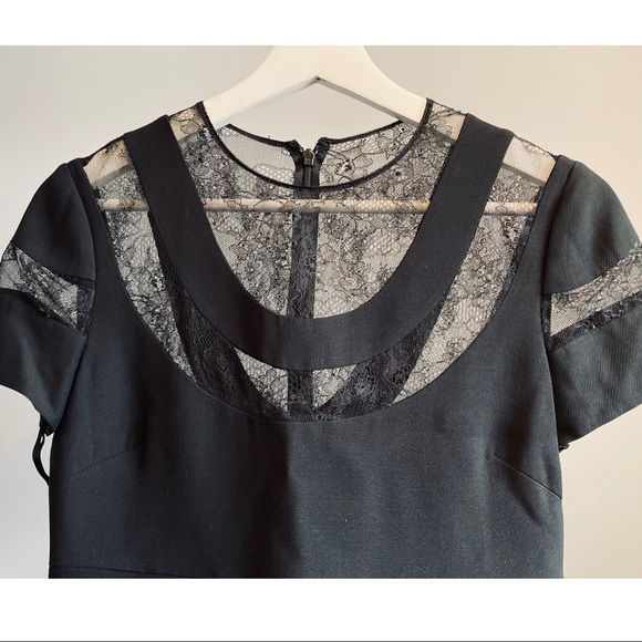 Valentino Lace Yoke Dress - Picture 4 of 9